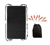 KMGDM Auvent de hayon en polyester imperméable pour camping-cars et portes arrières