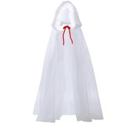 KMGDM Cape à capuche de Père Noël Mme Père Noël Capes à capuche Vampires Sorcière Cape Magicien Costume d'Halloween