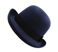 KMGDM Chapeau Derby Bob Chapeau Accessoire de Théâtre Unisexe Mode Victorien Fedoras Magicien