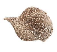 KMGDM Chapeaux sophistiqués unisexes - Chapeau dramatique tendance pour fêtes de fin d'année, baseball à séchage rapide, B011 Or rose, taille unique