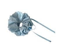 KMGDM Chouchous en dentelle pour femmes et filles, surdimensionnés, support de queue de cheval, confortable pour un usage quotidien