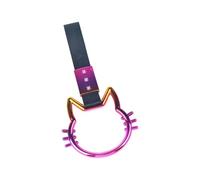 KMGDM Décoration de voiture en forme de cœur scintillant avec plan de fleurs noires Substance ABS pour décoration intérieure et extérieure de véhicule tendance