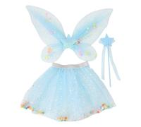 KMGDM Dreamlike Fairy Princesses Papillon Wing Tutus Star Fête d'anniversaire Halloween Cosplay Accessoires