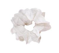 KMGDM Élastique de cheveux en dentelle épaisse oversize élastique pour cheveux élégant corde à cheveux scrunchy femmes queue de cheval titulaire