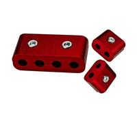 KMGDM Ensemble de serre-câbles universels pour vélo - Résistant aux intempéries - En alliage d'aluminium - Systèmes de routage de fils pour moto et voiture