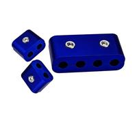 KMGDM Ensemble de serre-câbles universels pour vélo - Résistant aux intempéries - En alliage d'aluminium - Systèmes de routage de fils pour moto et voiture