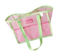 KMGDM Everyday Sac à main en maille avec double poignée | Entrée supérieure ouverte, détails en toile de polyester, sensation de transport légère