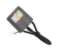 KMGDM - Guidon alternatif pour trottinette avec indication de rotation, faible consommation d'énergie, éclairage LED, lumière de conduite nocturne pour scooters électriques