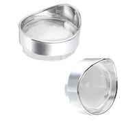 KMGDM Lot de 2 housses de phare de moto en ABS résistant aux intempéries - Ajustement direct - Convient pour les clignotants XL883 XL1200 X48