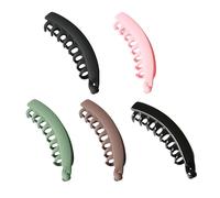 KMGDM Lot de 5 pinces à cheveux vintage motif léopard pour femme - Antidérapantes - Accessoires pratiques pour cheveux fins