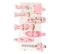 KMGDM Lot de 8 barrettes à cheveux antidérapantes en forme d'étoile pour femmes et filles Accessoires de coiffure quotidiens
