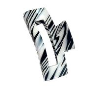 KMGDM Pince à cheveux à rayures françaises couleur bonbon grande taille accessoires de coiffure pour femme fille forte tenue confortable à porter