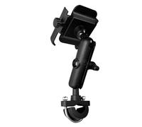 KMGDM Pince de téléphone pour moto offrant un mécanisme de verrouillage sécurisé et les meilleurs angles de vue pour téléphone portable, propriétaire de téléphone pour vélo