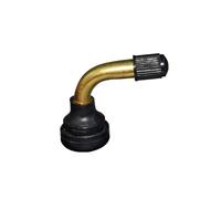 KMGDM PVR40 50 60 70 Valves de pneu à 90 degrés avec base en caoutchouc coudée avec capuchons pour pneu de moto
