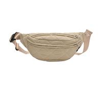 KMGDM Sac banane matelassé élégant avec sangle réglable, grande capacité, pour voyage en plein air, kaki, 31x9x16cm, Conforme à l'image