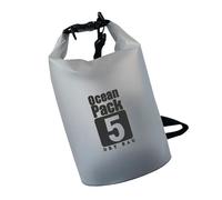 KMGDM Sac étanche flottant transparent design sac de rangement pour sports nautiques camping randonnée avec sangle réglable, Conforme à l'image., 19x23cm