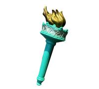 KMGDM Statue des libertés - Serre-tête, lampe torche, accessoires de costume d'Halloween, tenue de cosplay pour femme