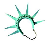 KMGDM Statue des libertés - Serre-tête, lampe torche, accessoires de costume d'Halloween, tenue de cosplay pour femme