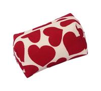 KMGDM Trousse de maquillage en forme de cœur - Grande capacité - Sac de rangement avec cordon de serrage - Jolie trousse de toilette de voyage, Re Heart, 19x11cm, Sac octogonal