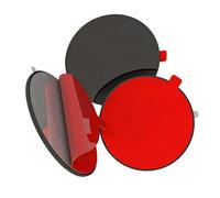 KMGDM Ventouses adhésives résistantes à la température de 80 mm de diamètre pour intérieur de voiture sur surfaces incurvées inégales tableau de bord téléphone propriétaire Pad