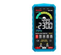 KMGUZRRWD Multimètre numérique Ture RMS, 6000 Points, Plage Automatique, testeur multimètre Intelligent NCV, capacité de Tension AC DC, Ohm Hz(GD119B Blue)