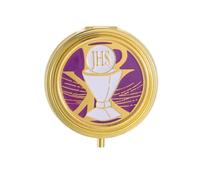 KMIMO Pyx for Communion Host Catholic, Baptism Keepsake Box, Unique First Communion Gifts, Prayer Box