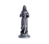 KMIMO Tableau de Bord Jésus pour l'accessoire de Voiture Sacré Cœur Statue de Jésus Figurines chrétiennes et catholiques, Cadeaux Religieux