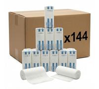 KMINA Bande de Rembourrage Synthétique 10 cm x 2,7 m, Ouate (144 pcs)