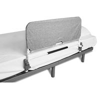 KMINA Barrière de Lit Adulte (90 à 180 cm), Anti-Chute Pliable, Barre de Lit pour Personne Âgée, Appui de Redressement Réglable, Sécurité