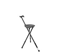 KMINA Canne Siège Pliante Légère, Chaise Portable Aluminium