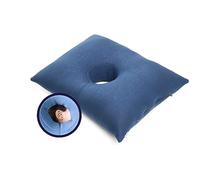 KMINA - Coussin avec Trou Oreille, Oreiller Adulte, Piercing Oreille, Réutilisable Bleu - Made in Europe