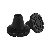 KMINA Embout Béquille Médicale et Canne de Marche 20mm 21mm 22mm, Noir