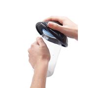 KMINA - Ouvre Pot Anziani, Bouteille Personne Âgée, Boîte Adulti, Bocal Manuel, Rouge