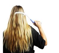 KMINA Peigne à Manche Long (x1 Unité), Ergonomique pour Cheveux, Personnes Âgées, Accessoires Mobilité Réduite