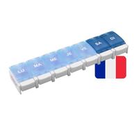 KMINA - Pilulier Semaine 7 Jours, Français, Grande Capacité