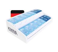 KMINA Pilulier Semainier 7 Jours, Matin Soir, Allemand