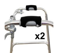 KMINA Poignée Déambulateur (x2 Unités) avec Coussinets Rembourrés, Housse de Protection Confort pour Cadre de Marche et Rollator