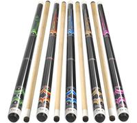 Kmise Queue de billard professionnelle en érable canadien de 12,7 à 147,3 cm - Queues de billard pour adultes - 530 - 550 g - Plusieurs couleurs