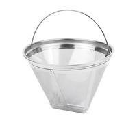 KMIXWIDQ Compatible Avec Electrolux, ECM4100 Accessoires For Cafetière Automatique Filtre, Valve D'égouttement Outils De Préparation Du Café En Plastique(Stainless steel filter)