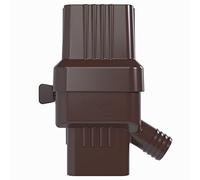 KMJETNIVY Système de Collecte d'eau de Pluie, inverseur de Tuyau de Descente avec capacité de récupération réglable, kit de Conversion de citerne résistant aux UV, récupération d'eau de Pluie (2 x 3,