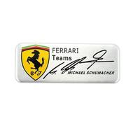 KMJGQWSC Emblème de Voiture Logo Badge pour Ferrari California 2008-2014,Autoadhésive Carrosserie Blason Autocollant Décoration Accessoires,D
