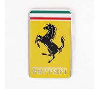 KMJGQWSC Emblème de Voiture Logo Badge pour Ferrari F40 1987-1992,Autoadhésive Carrosserie Blason Autocollant Décoration Accessoires,A
