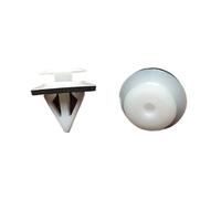 KMLONG 10/20/50 pièces for Mazda, G18K-51-SJ3 garniture de porte panneau de retenue en Nylon Clips Rivets Kit 11.5mm trou Clip de capuchon de panneau de garniture de porte (10 pieces)