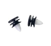 KMLONG 20 pièces, Clips fixation plastique for automobile Convient for Volvo, S60 S40 XC90 S80 Clip de capuchon de panneau de garniture de porte