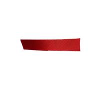 KMLONG Autocollant de boîte à gants panneau tableau bord copilote, adapté pour, X5 E70 X6 E71 2008-2013 Autocollant de garniture de tableau de bord côté p(RHD Red)