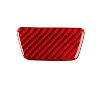 KMLONG Autocollants for panneau de copilote d'instrument, Convient for Ford, Fiesta 2011-2019 Autocollant de garniture de tableau de bord côté p(Red)