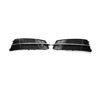 KMLONG Calandre de pare-chocs avant, Convient for A6, C7 S-line 2016-2018, grilles de course de remplacement, couvercle de calandre inférieur for phare antibrouillard ABS Grille de protection du pare-