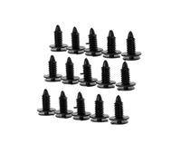 KMLONG Clips fixation automatiques plastique, 50 pièces, Rivets retenue Convient for Dodge, Ram CHRYSLER, Jeep, 8mm Clip de capuchon de panneau de garniture de porte