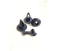 KMLONG Clips garde-boue voiture, trou 8mm, Rivet garde-boue plastique, fixation automatique Convient for Nissan, Ford, Toyota, Clip de capuchon de panneau de garniture de porte (50 Pieces)