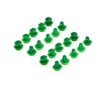 KMLONG Clips panneau garniture carte porte voiture, 10 pièces attaches automobiles vertes Convient for VITO VIANO W639 Clip de capuchon de panneau de garniture de porte